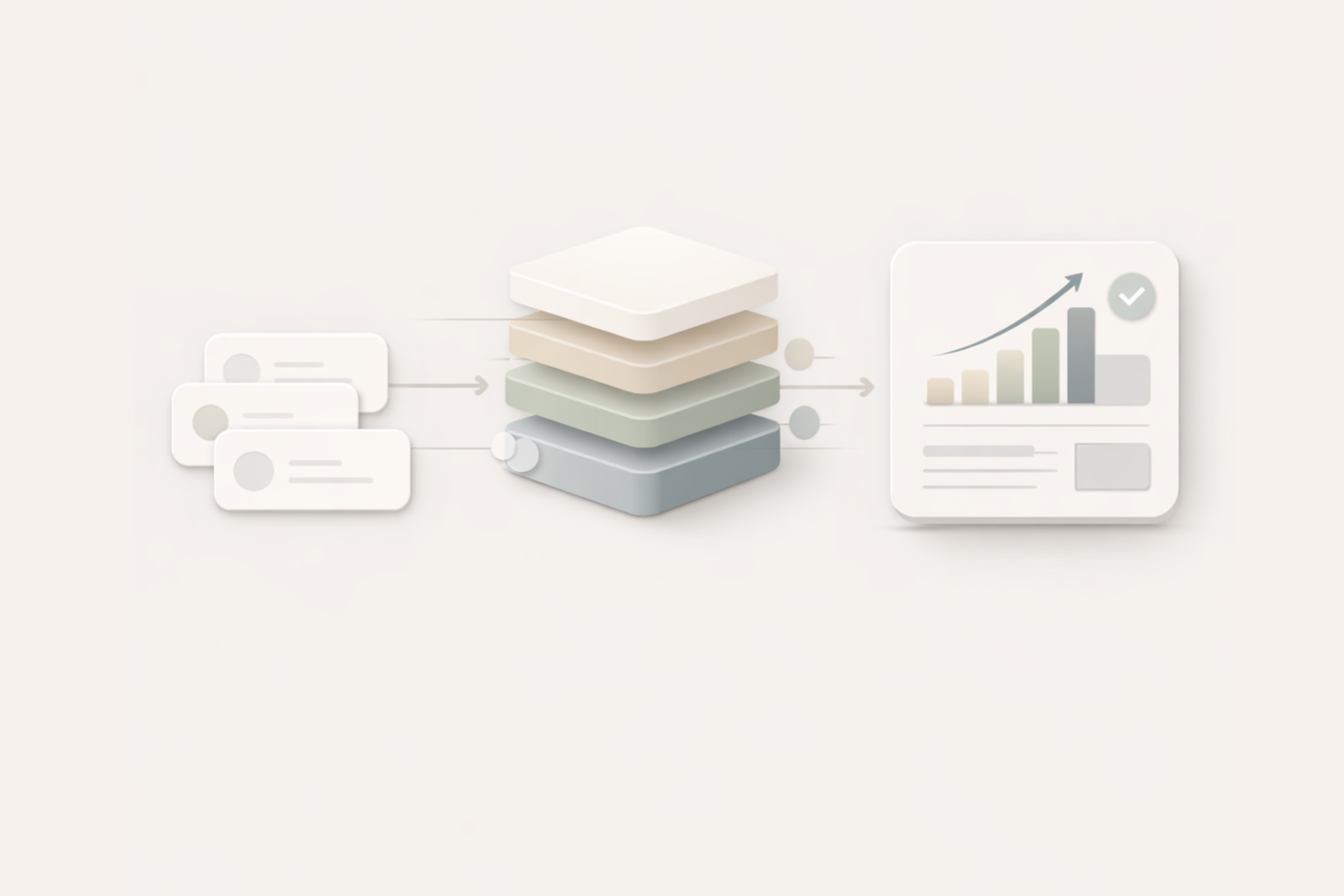 Marketing illustration for better company context in targeting and qualification.