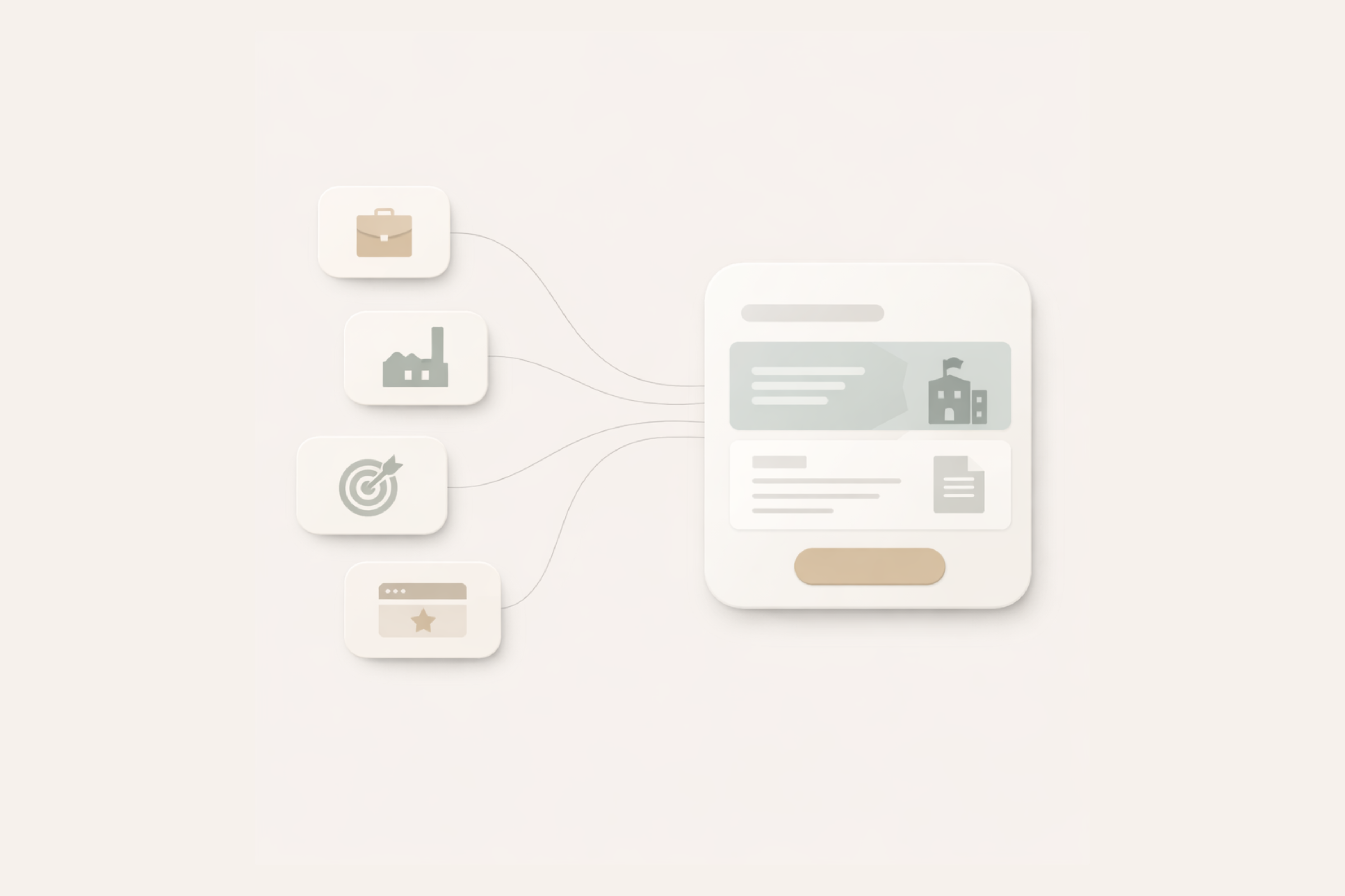 Marketing illustration for smarter personalisation and bespoke enrichment.